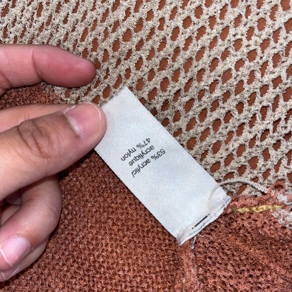 Maurices Womens Colorblock Open Stitch Duser Cardigan Small - Picture 6 of 10